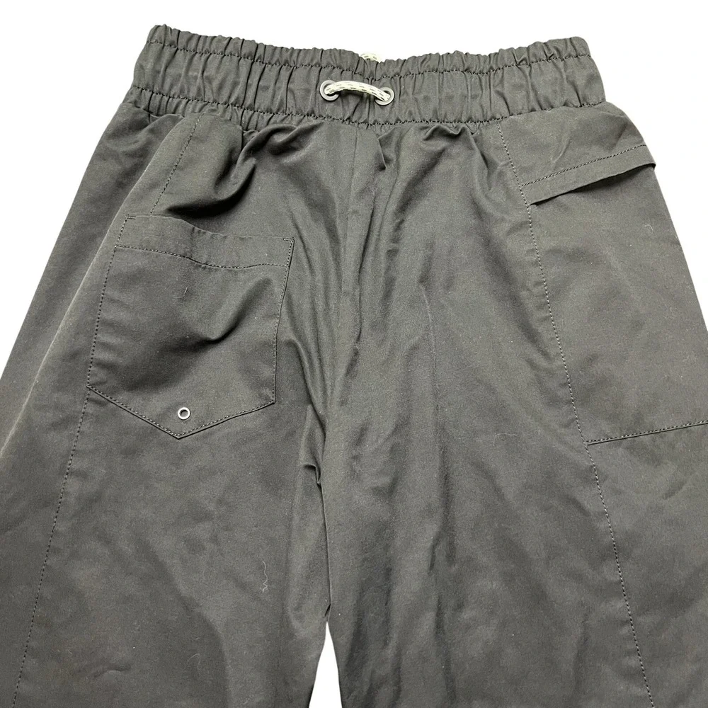 Varley Anthropologie Eastwood Cargo Joggers Sheen‎ Twill Womens 26x26 Black